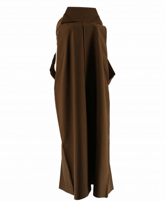 男性用袴単品レンタル(成人式・結婚式・卒業式)茶色・無地[身長180cm対応]No.75